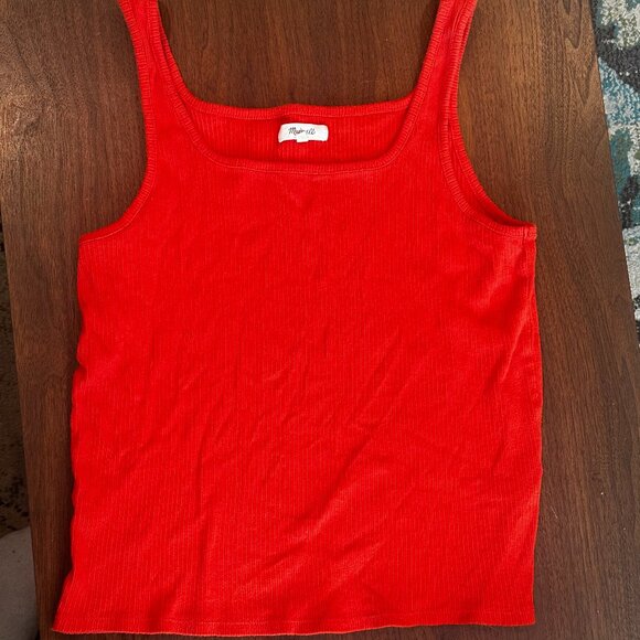 Madewell Classic Ribbed Tank (M) - Picture 1 of 3